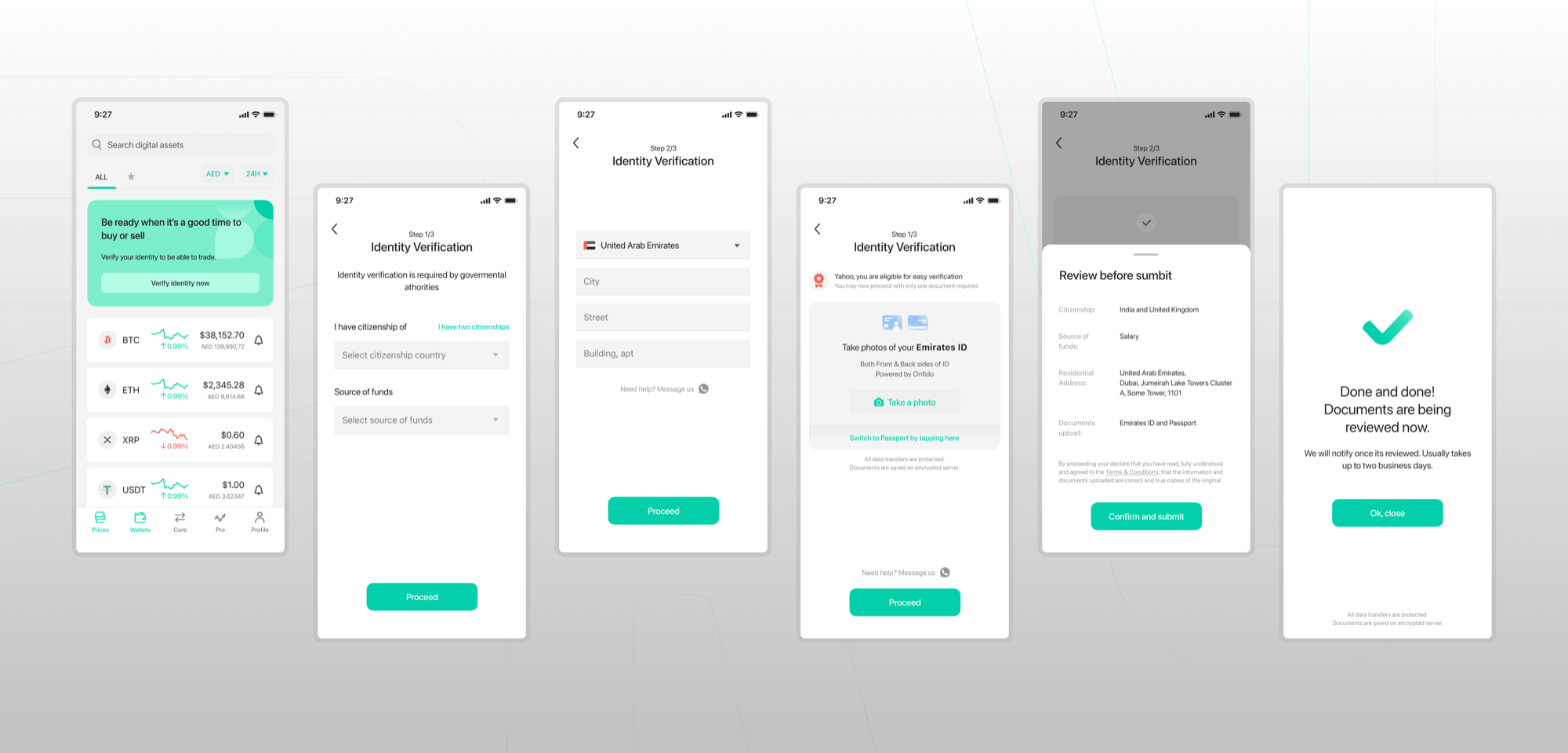 Flow order and feedback at every step